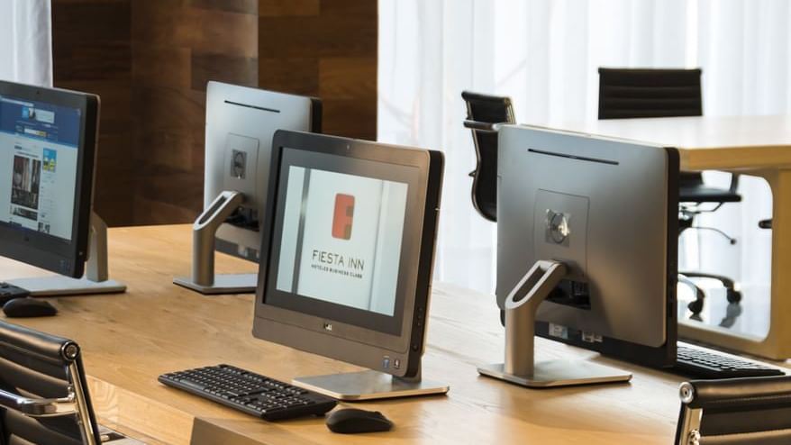 working space at Fiesta Inn Mérida