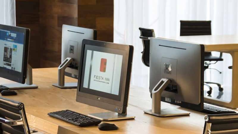 working space at Fiesta Inn Mérida