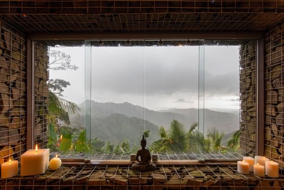 Exterior window view from the spa at Retreat Costa Rica