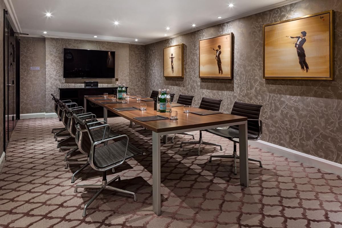 Interior of Private Suite Boardroom at May Fair Hotel London
