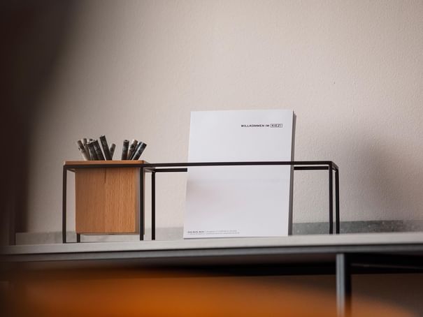 Stationery in a Meeting room at Hotel Berlin Berlin