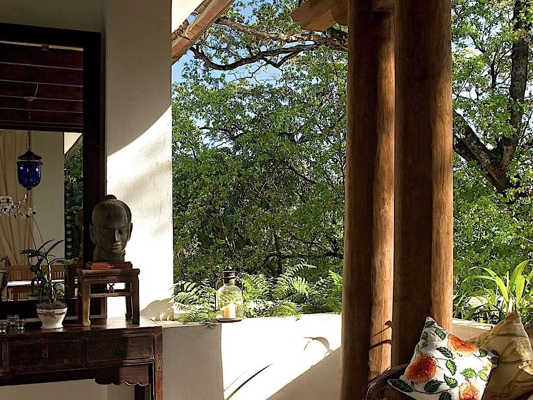 Balcony area of the Master Suite at Casa Colonial Beach & Spa
