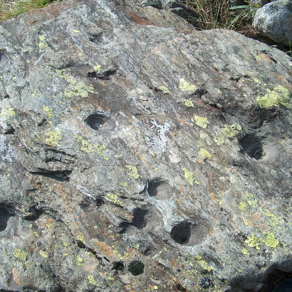 Close-up of Witches stone near Falkensteiner Hotels