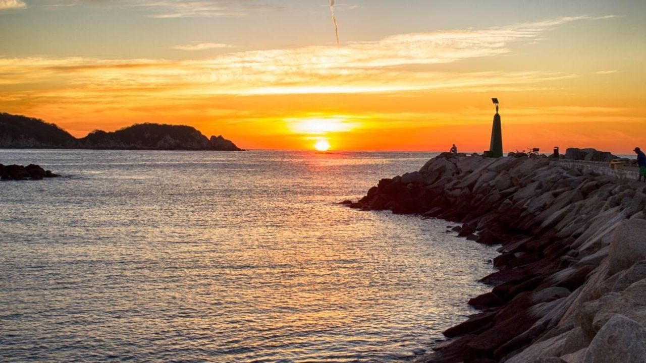 playas tranquilas mar huatulco