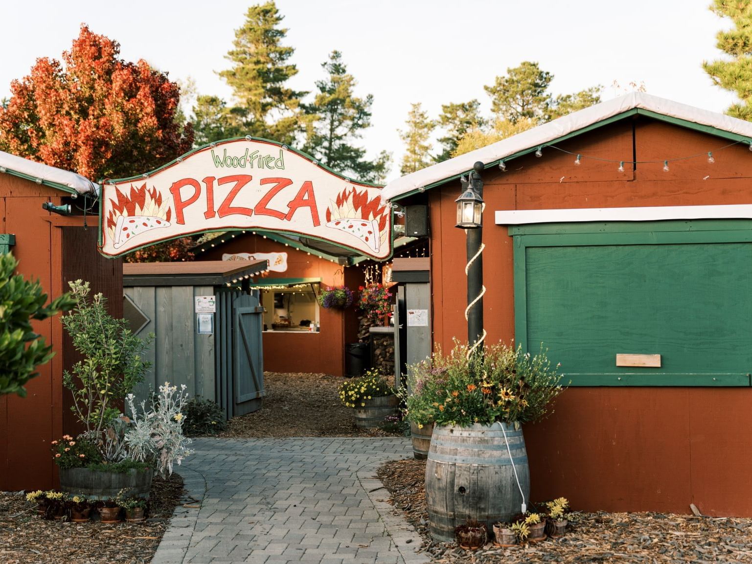 Exterior of the Pizza Nook