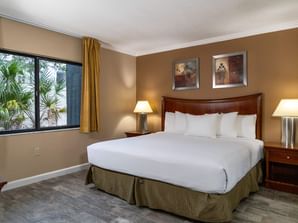 Master Bed in 2 Bedroom Suite at Legacy Vacation Resorts