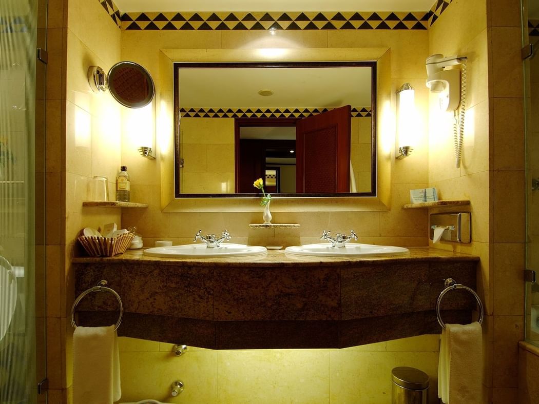 Mirror and vanity in Superior Room at Nairobi Serena Hotel