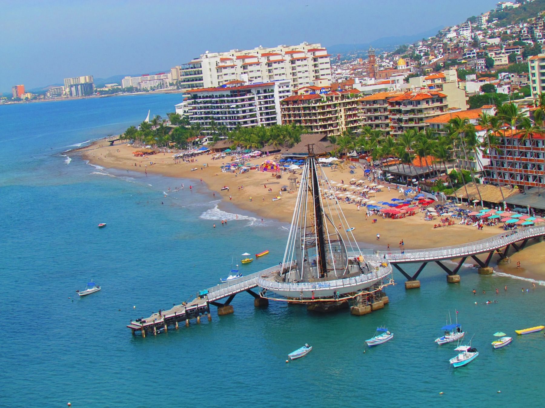 Pier of the Dead at Plaza Pelicanos Grand Beach Resort Hotel 