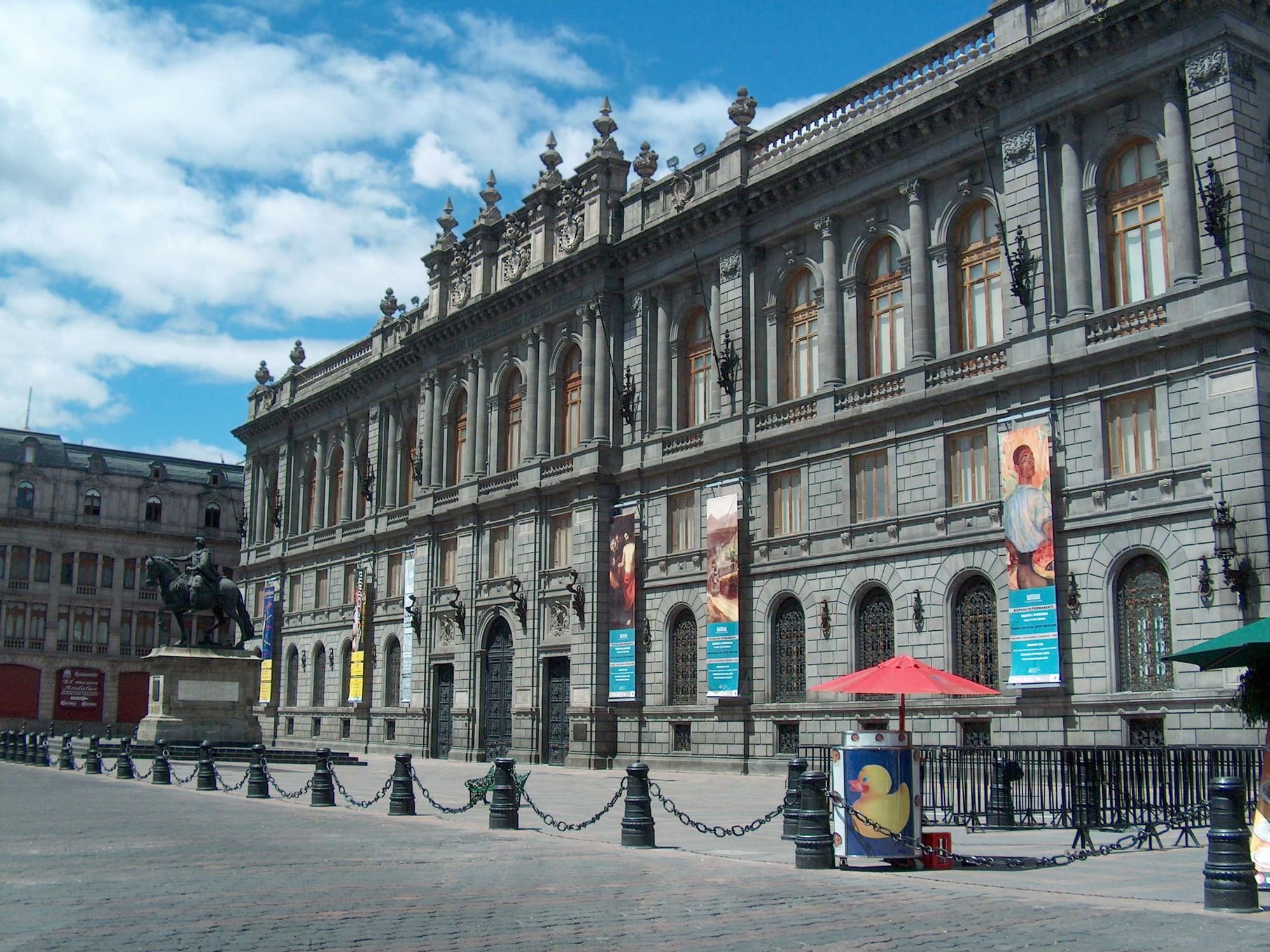 Exterior of the National Arts Museum near Marquis Reforma