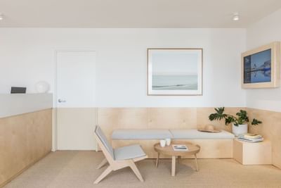 Lobby area by the reception at Be Fremantle