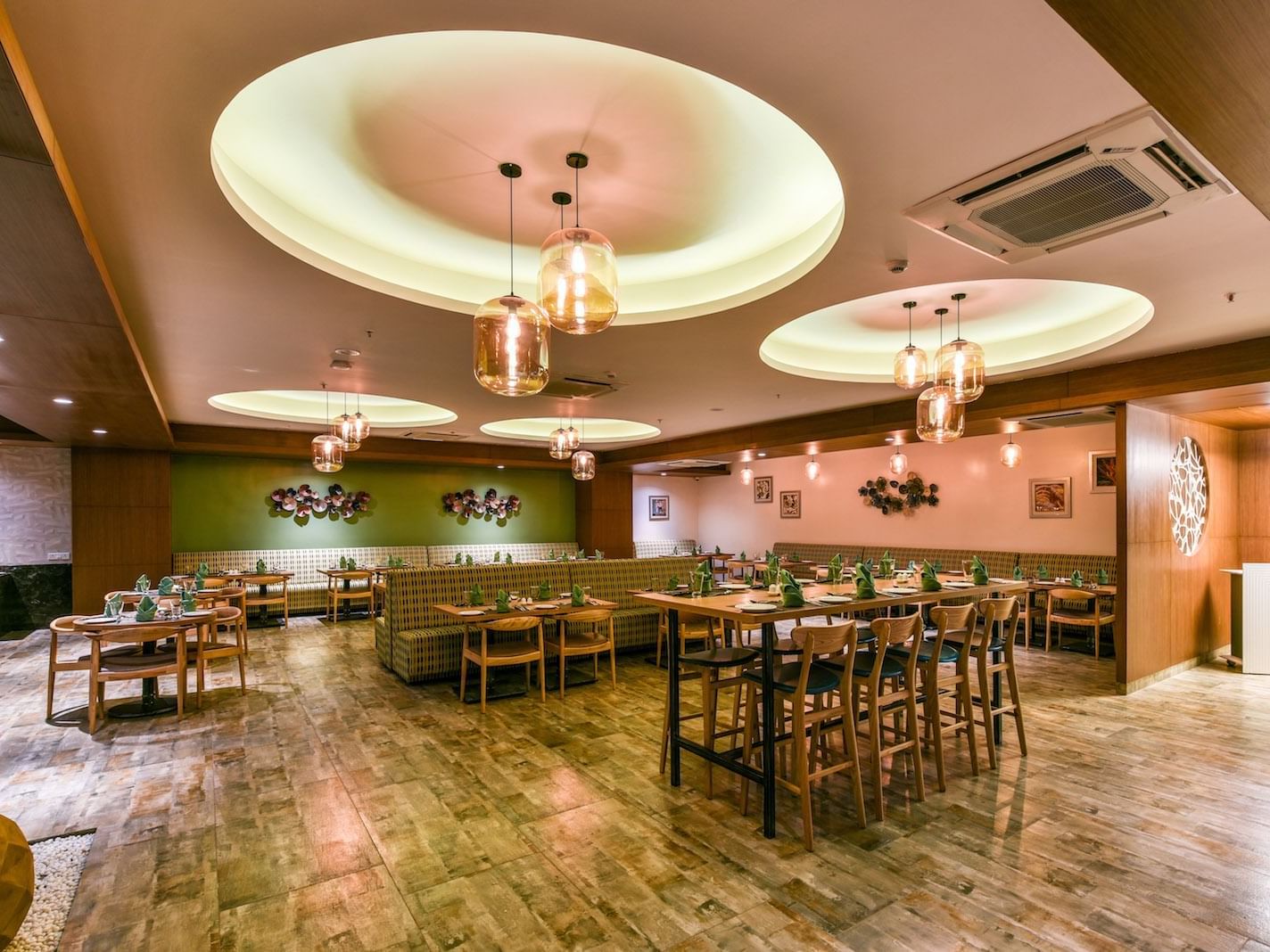 Interior of The Glass House at Eastin Easy Aishwarya Talegaon