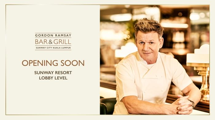 Opening poster for Bar & Grill at Sunway Hotel Pyramid