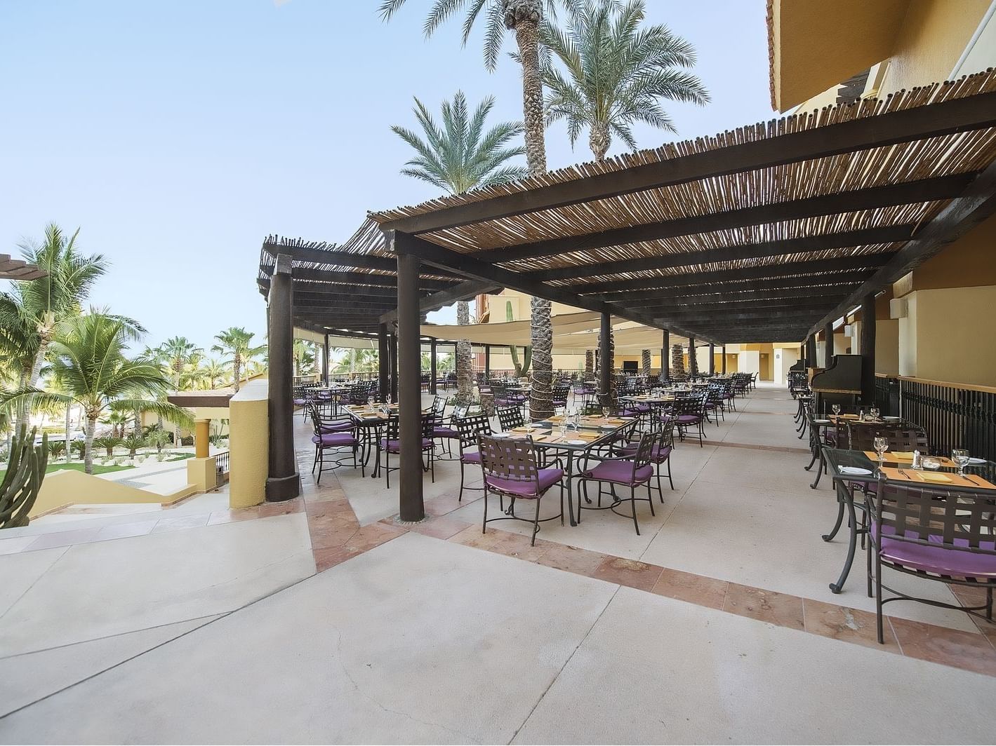 Outdoor Restaurant in Vina del Mar at Grand Fiesta Americana Los Cabos All Inclusive Golf and Spa