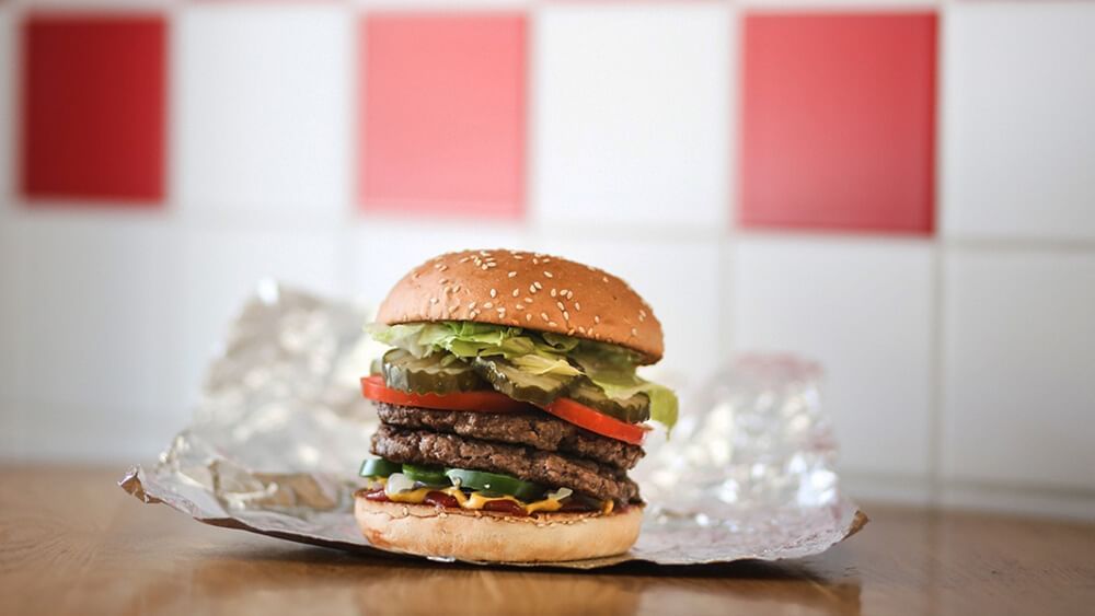 Five Guys burger