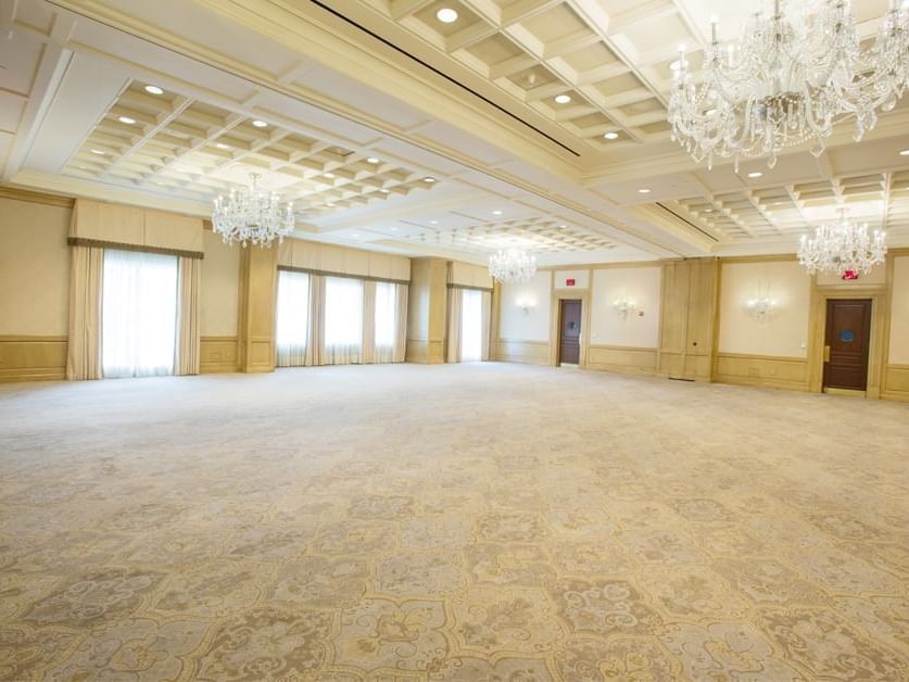 Interior of Salon I & II Ballroom at The Townsend Hotel
