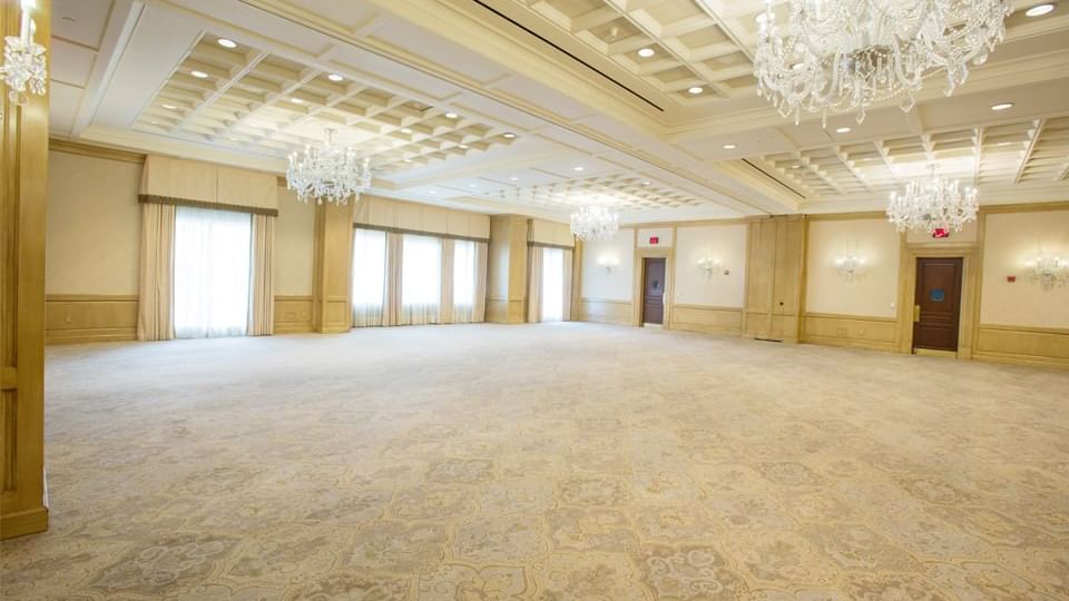 Interior of Salon I & II Ballroom at The Townsend Hotel