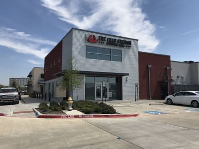 exterior of the crab station