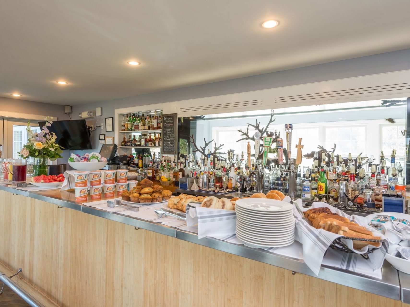 Breakfast buffet