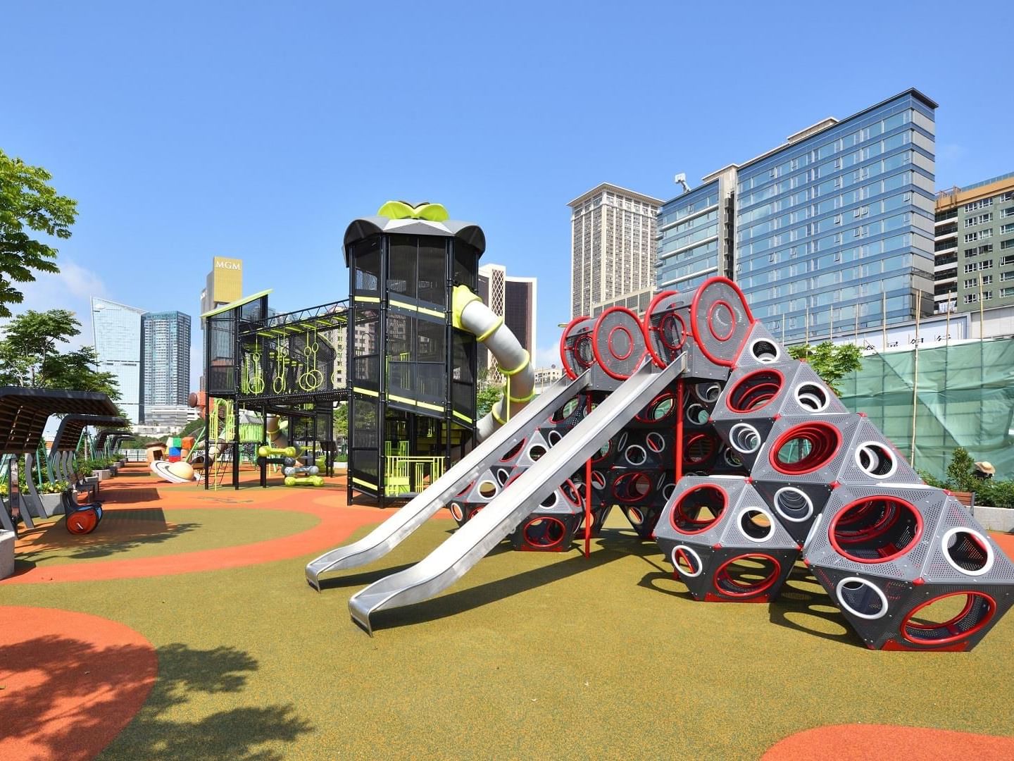 Outdoor play ground at Artyzen Grand Lapa Hotel