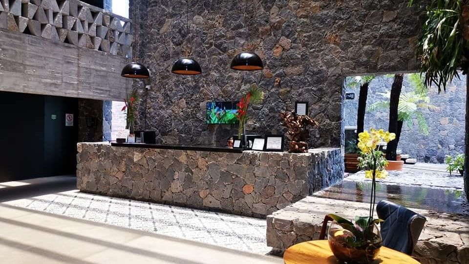 Lobby area of Huayacan Cuernavaca Curamoria Collection