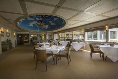 Cooperate meeting dining area at The Heritage House Resort
