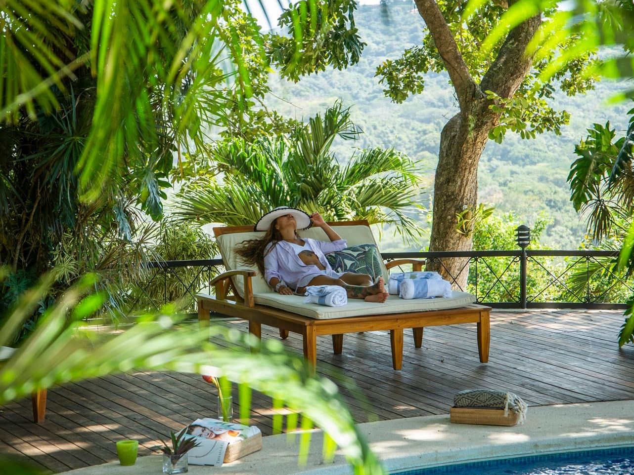 Pool at Tierra Magnífica Hotel in Guanacaste, Costa Rica
