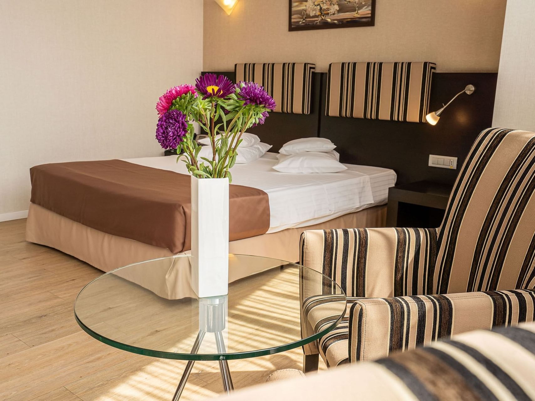 Junior Suite terrace at Parliament Hotel in Bucharest