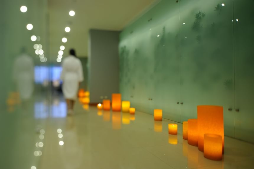 soothing & relaxing Spa Décor at NOI Vitacura hotel  