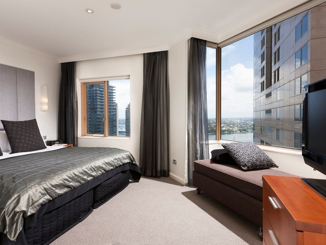 Two bedroom harbour view suite at Sebel Quay West Suites Sydney