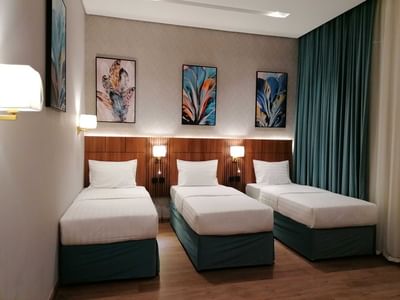 Accommodation at Elaf Qinwan Hotel