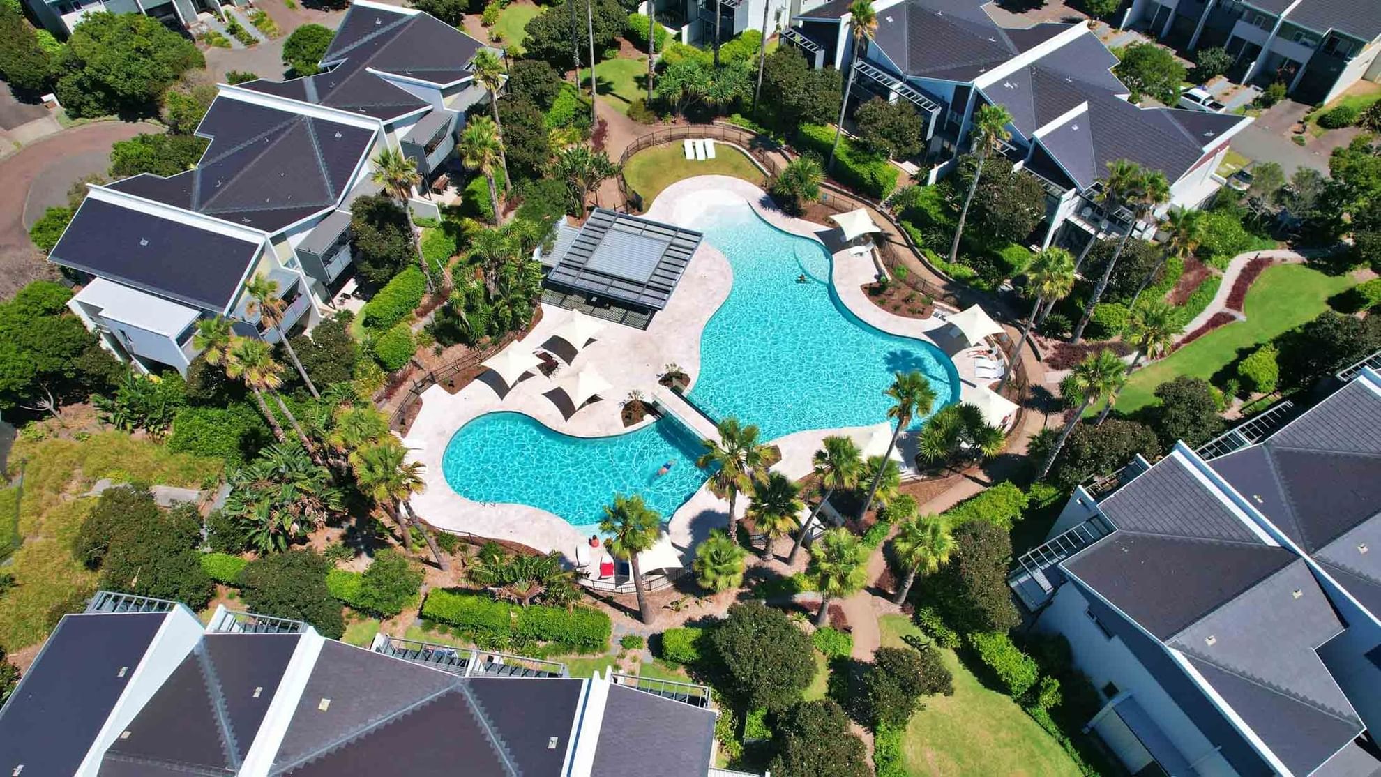 Aerial View of Pool | Pullman Magenta Shores
