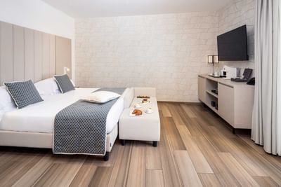 Luceo Room with a double bed at Sublimis Boutique Hotel Camogli