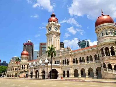 Independence Square in Kuala Lumpur near Sunway Putra Hotel