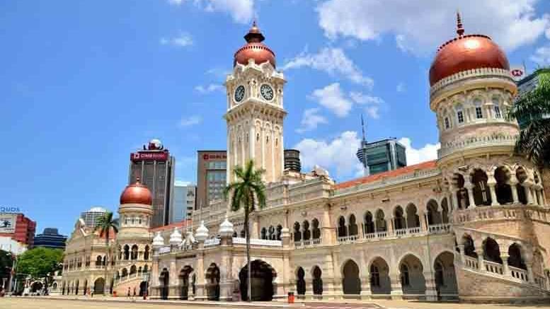 Independence Square in Kuala Lumpur near Sunway Putra Hotel