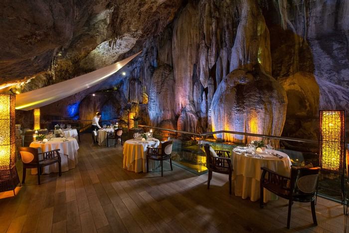 Dining at The Banjaran Hotsprings Retreat