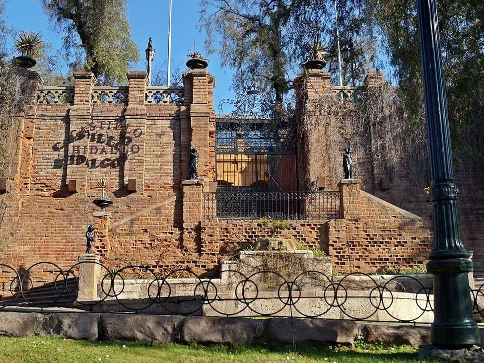 Exterior view of Castillo Hidalgo near Hotel Ismael