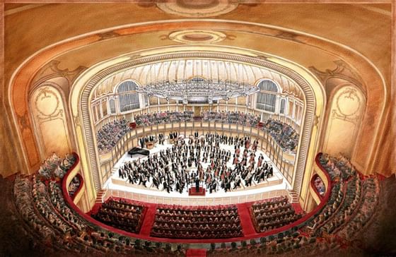 Chicago Symphony Orchestra near Congress Plaza Hotel