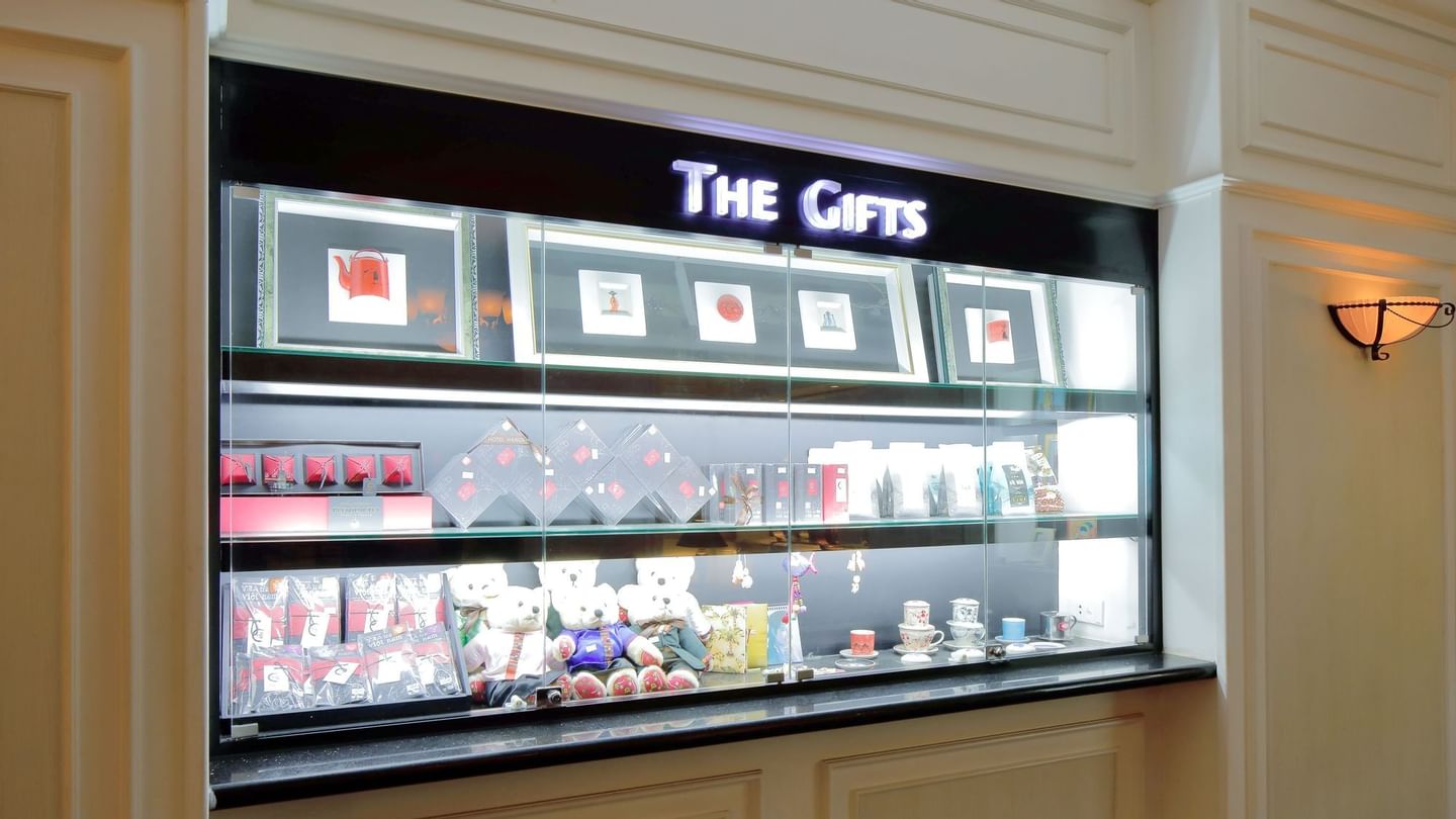 Fancy items displayed in The Gifts at Sunway Hotel Hanoi