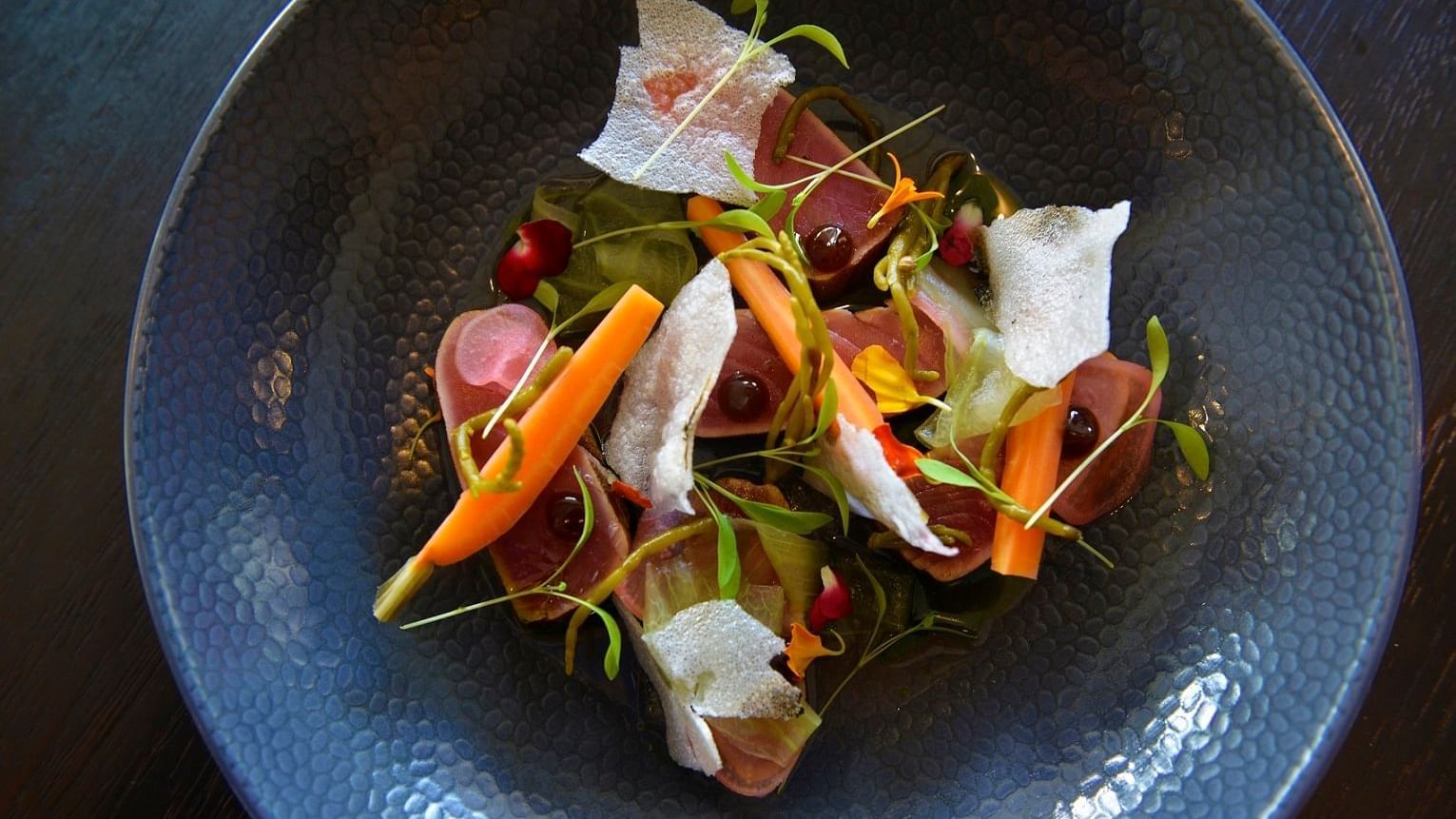 A pleasant food plate at Pullman Port Douglas sea temple resort and spa