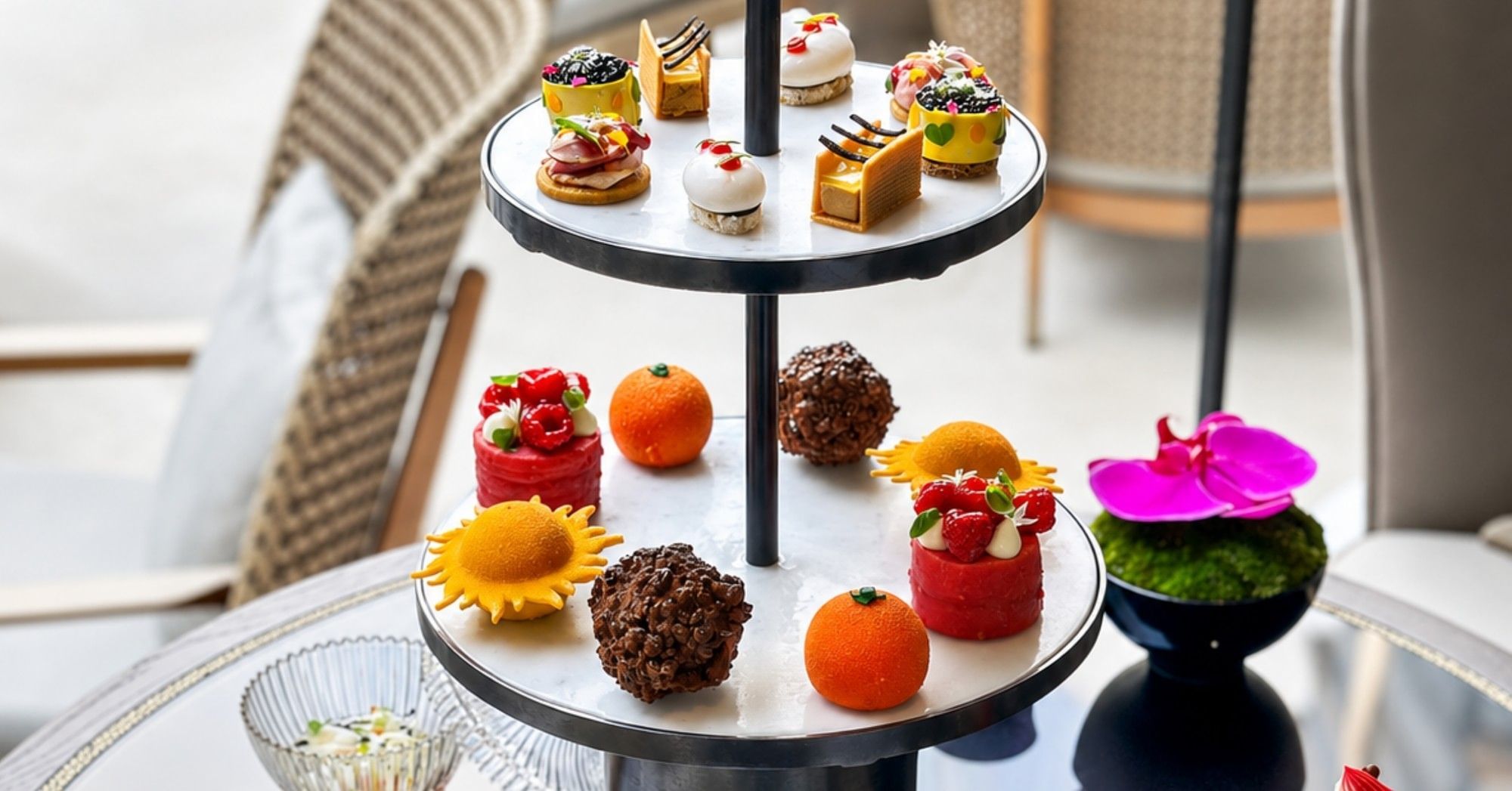 Chef Antonio Bachour's Afternnon Tea Spread