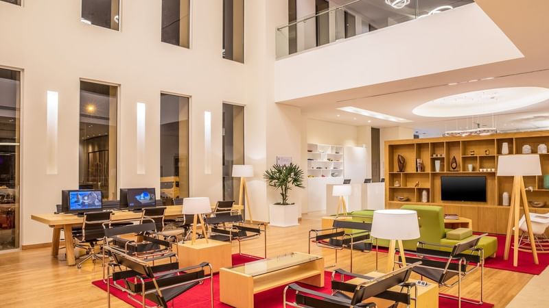 Work station interior at Fiesta Inn Silao Puerto Interior