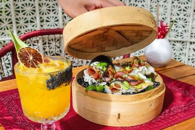 Comida en Almar Resort Luxury LGBT