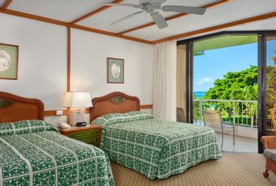 The Partial Oceanfront Room at Ka'anapali Beach Hotel Hawaii