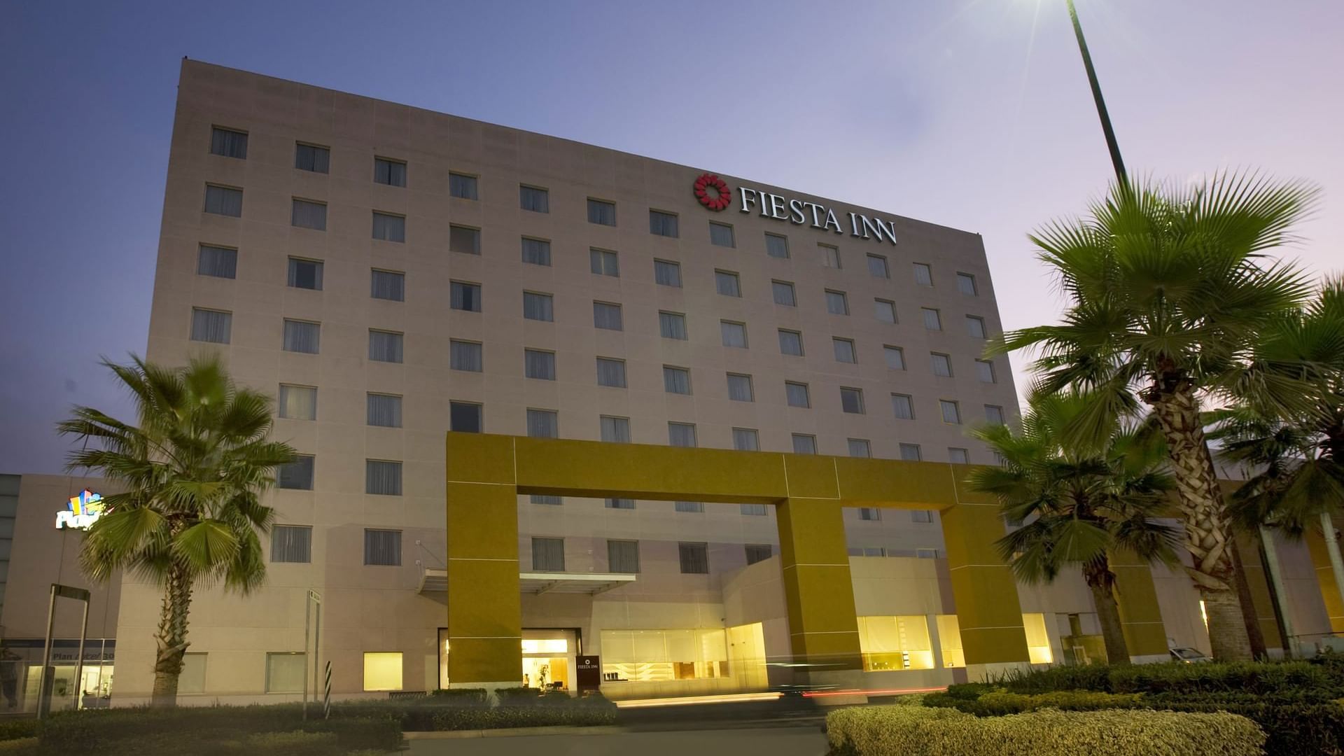 Exterior view of Fiesta Inn Tepic façade