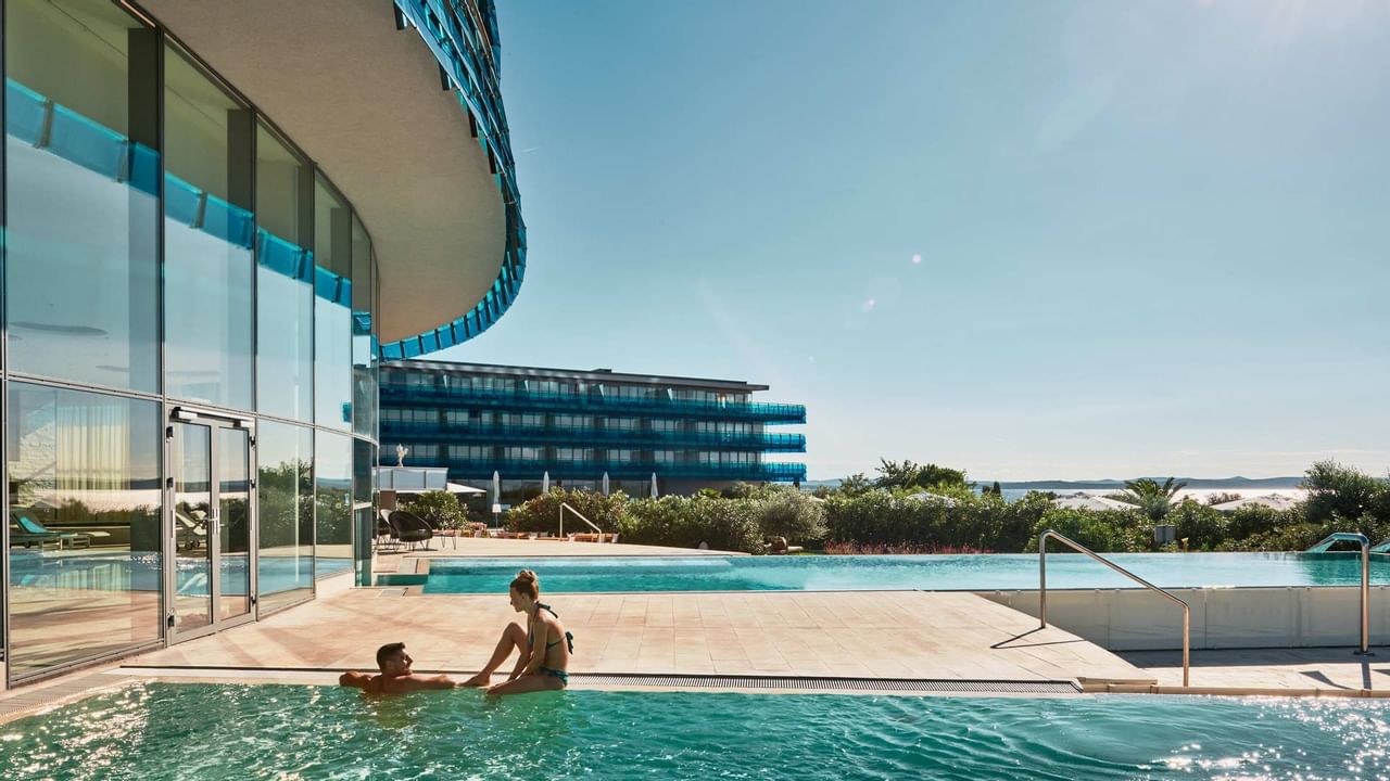 Outdoor Infinity pool at Falkensteiner Hotel & Spa Ladera