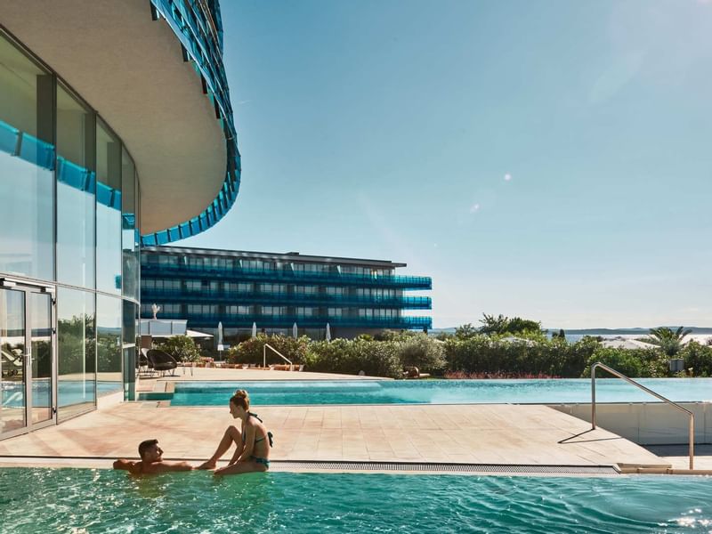 Outdoor Infinity pool at Falkensteiner Hotel & Spa Ladera