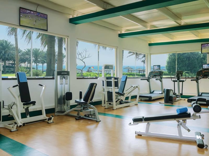 Fitness Centre at Coral Beach Resort Sharjah Hotel