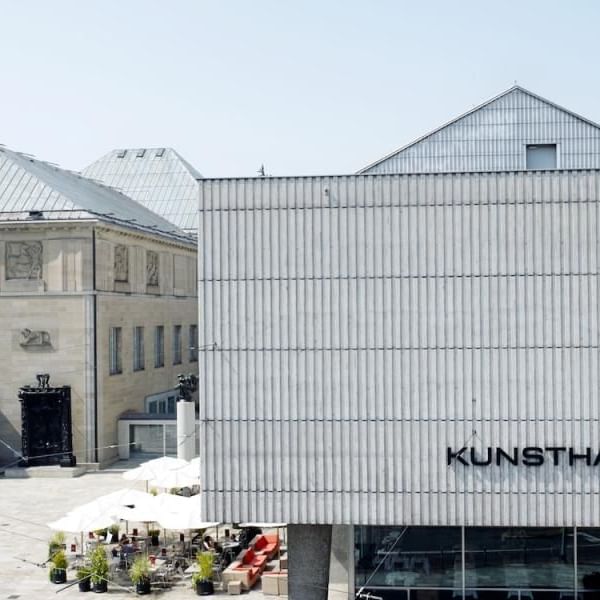 The exterior of Kunsthaus Zürich
Art museum near Hotel Sternen