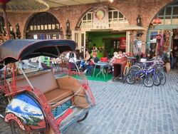 The exterior of the Camden Market near St. Giles Hotel London