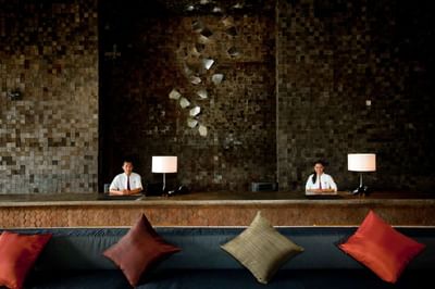 Front desk of U NIMMAN CHIANG MAI at U Hotels & Resorts